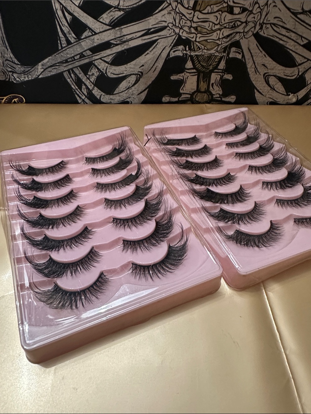 False Eyelashes Multipack - Black Dramatic Lashes 2 pack bundle deal 14 pairs!